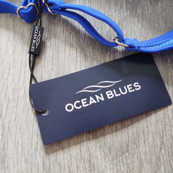 NWT Ocean Blues Low Back Thong One Piece Swimsuit - Picture 9 of 16